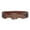 Brown, variant on 2 3/4" Wide Western Braided Woven Rhinestone Tapered Contour Leather Belt