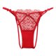 thumbnail image 4 of Puntoco Bragas para mujer de cintura alta, sexys, con diseño de lazo y encaje de crochet, bragas de cintura baja, 4 of 5