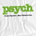 thumbnail image 2 of Psych T-Shirt Title Unisex Graphic Tee For Men & Women, 2 of 7