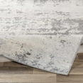 thumbnail image 4 of Hauteloom Apison Living Room, Bedroom Area Rug - Contemporary - Silver Gray, Gray, Ivory - 2' x 2'11", 4 of 17