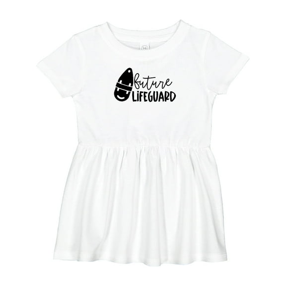 Inktastic Future Lifeguard Lifeguard Buoy Girls Baby Dress