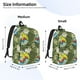 thumbnail image 2 of Disketp Surfing Dinosaur Mochila de Lona Estampada, Mochila Escolar de Viaje Ligera para Estudiantes y Portátil-Small, 2 of 5