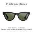 thumbnail image 3 of Ray-Ban Meta Skyler (Gen 2) - Shiny Black, Green lenses, 3 of 6
