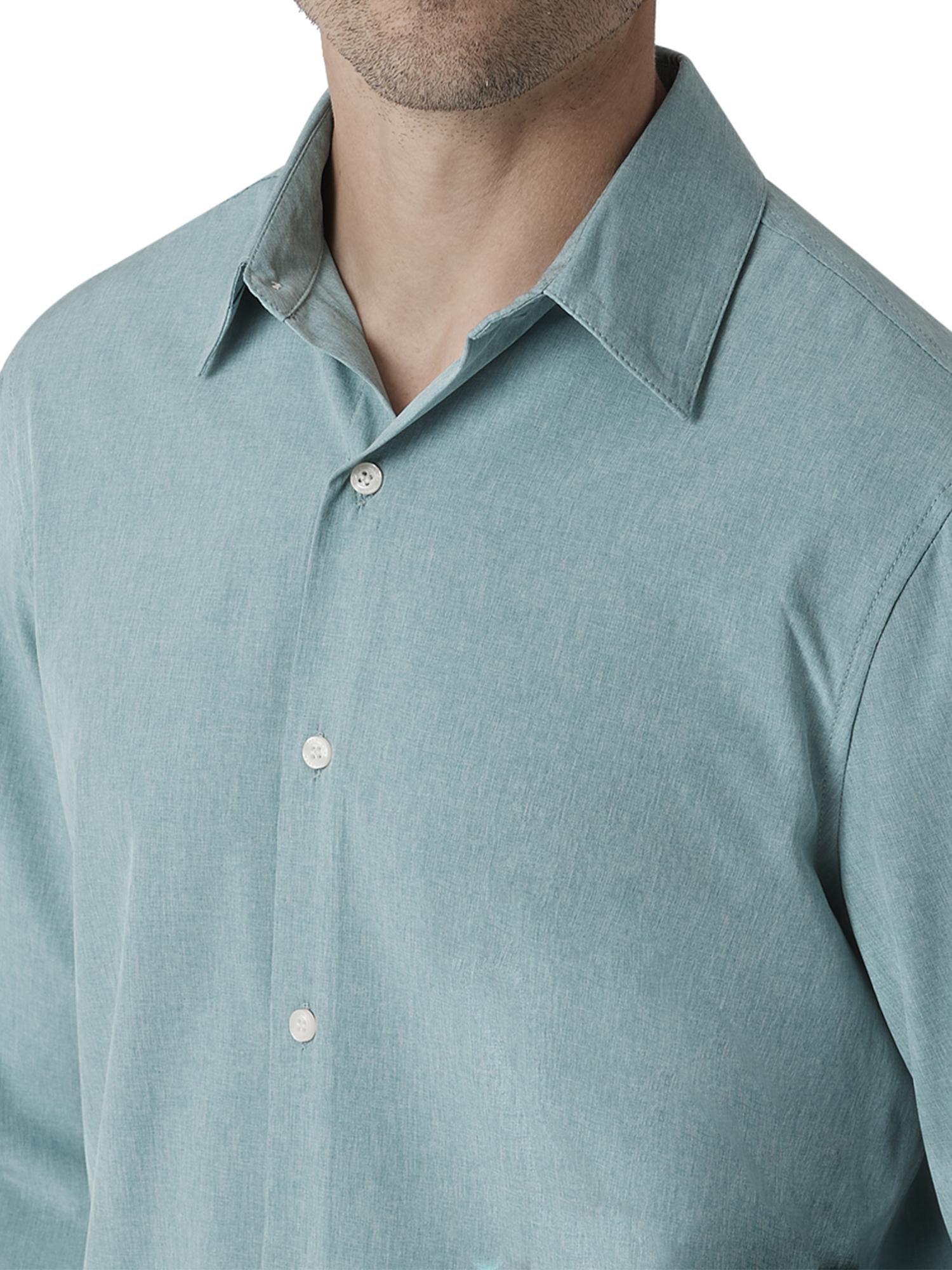 Chaps Men's & Big Men's Wrinkle Resistant Stretch Long Sleeve Button ...