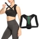 thumbnail image 5 of Cinturón corrector de postura para espalda, elástico, cómodo, para hombres y mujeres, color negro, verde, XL, 5 of 15