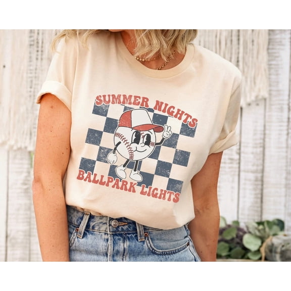 Baseball Mom Shirt Game Day Tee Sports Fan Tshirt All Size S-3Xl