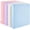 Assorted, variant on GYA 3 Ring Binder with Metal Corners, Cute 1 Inch Binders Fits 175 Sheets of Paperwork, Three Ring Recipe Binder with Pocket for Women School Home Office Supplies, Letter Size 8.5" x 11", Pink