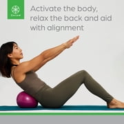 Gaiam Mini Ab Ball, Fuchsia, 8 Inch, Inflatable