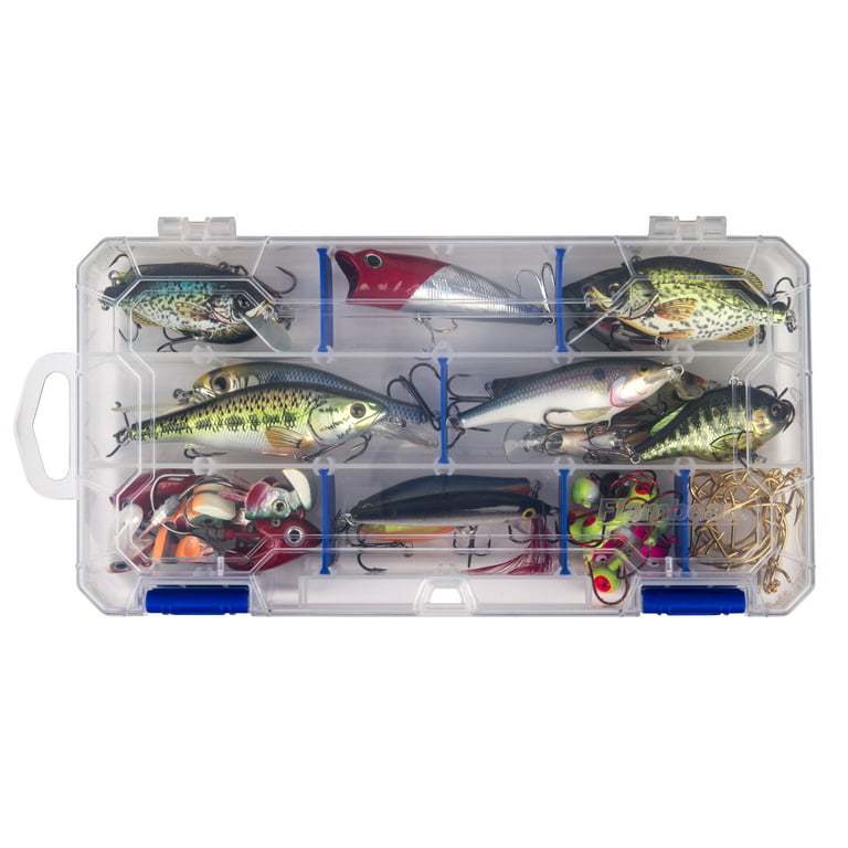 1-8 Compartment Small Storage Box Flying Fishing Tackle Box Fishing Spoon  Hook Bait Storage Box Fishing Accessories Fishing Tackle Box Organizer and