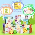 thumbnail image 4 of Clasificador de animales de granja Toy ShyLizard, de 1 a 3 años, con títeres, 4 of 7