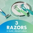 thumbnail image 3 of BIC Soleil 4 Women's 4-Blade Disposable Razors, 3 Count, 3 of 8