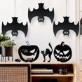 thumbnail image 3 of Lunfar 3pcs Bats Hanging Halloween Decorations Spooky Stylish Décor for Fun Halloween, 3 of 5