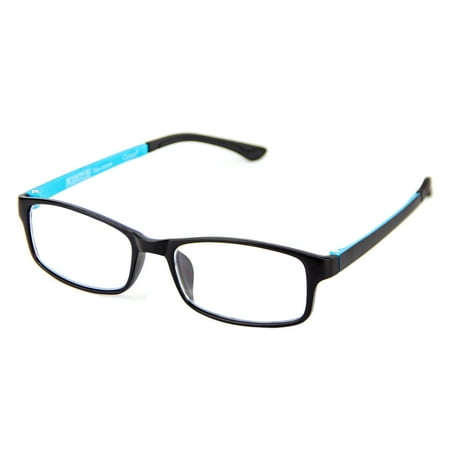 Cyxus Lightweight Computer Gaming Glasses for Blocking Blue Light UV Anti Eyestrain, Rectangle Frame Men/Women