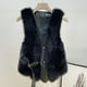 thumbnail image 1 of Abrigos y chaquetas de piel sintética sin mangas para mujer, abrigos sin mangas para otoño e invierno, chaquetas cálidas con cremallera y bolsillos., 1 of 3