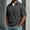 Dark Gray, variant on Men's Short Sleeve Polo Shirts Textured Quarter Zip Up Pullover Slim Fit Casual Stylish Golf Shirt for Men Lightweight Tops with Zipper Pocket Size 3XL Black