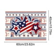 thumbnail image 3 of Deeceymbur Patriotic Independence Day Carpet Flag Rug Bathroom Mat Coffee Table Mat Entrance Door Mat Polyester Non-Slip, 3 of 6