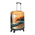 thumbnail image 6 of Cauagu Serene Ocean Sunset Print Travel Luggage Cover,Travel Dust-proof Suitcase Cover Softside Suitcase Protector for 18-32inch,Not Included Suitcase, 6 of 8