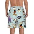 thumbnail image 3 of The Cuphead Show Cartoon Men's Beach Shorts Swim Trunks Casual Quick Dry Board Shorts Swimwear with Mesh Lined and Pockets, 3 of 8