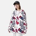 thumbnail image 5 of Kll Red Wine Glass Bottle Print Men'S Women’s Upf 50+ Sun Protection Outdoor Hoodie Jacket Long Sleeve Fishing Hiking Performance Shirt- X-Large, 5 of 8