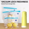 thumbnail image 4 of Kitchen Utensil Set New Arrivals! Fresh-Keeping Vacuum Cleaner Yellow 8.58*3.9In, Weight:250G, Kpamnxio Vacuum Sealer Discount, 4 of 6