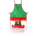 thumbnail image 2 of Delantales de Navidad, delantales de elfo para adultos, Kit ajustable, delantal de Papá Noel, 6 uds., 2 of 5