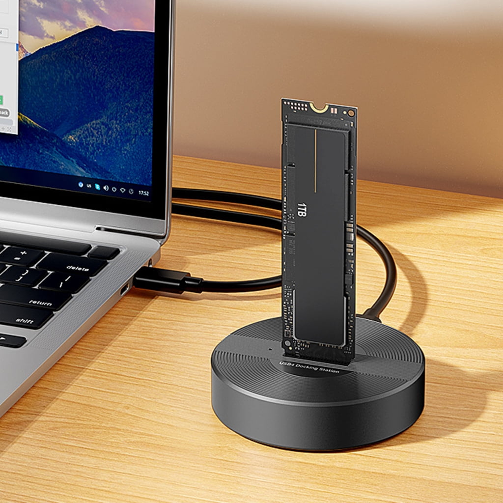 AOOOWER Aluminum M.2 NVME SSDs Enclosure Adapter 40Gbps NVME Solid States Drive External Enclosure Case for 2230 2242 2280 22110