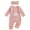 Light Pink, variant on Staki Bamboo Onesies Baby Girls Baby Long Sleeve Romper Jumpsuit, Premium Soft Rayon One Piece Pajamas Girl Coverall Sleeper(Pink,NewBorn)