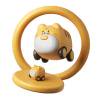 Coche de juguete de animales de dibujos animados, coche de presión de dibujos animados de plástico para niños (tigre) Ndcxsfigh libre de BPA