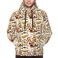 thumbnail image 4 of Hoodies for Men - Western Cowboy Long Sleeve Comfrt Men'S Fashion Hoodies & Sweatshirts, Sweatshirts for Men Hoodies Pullover Clothing Clothes with Pouch, 4 of 7