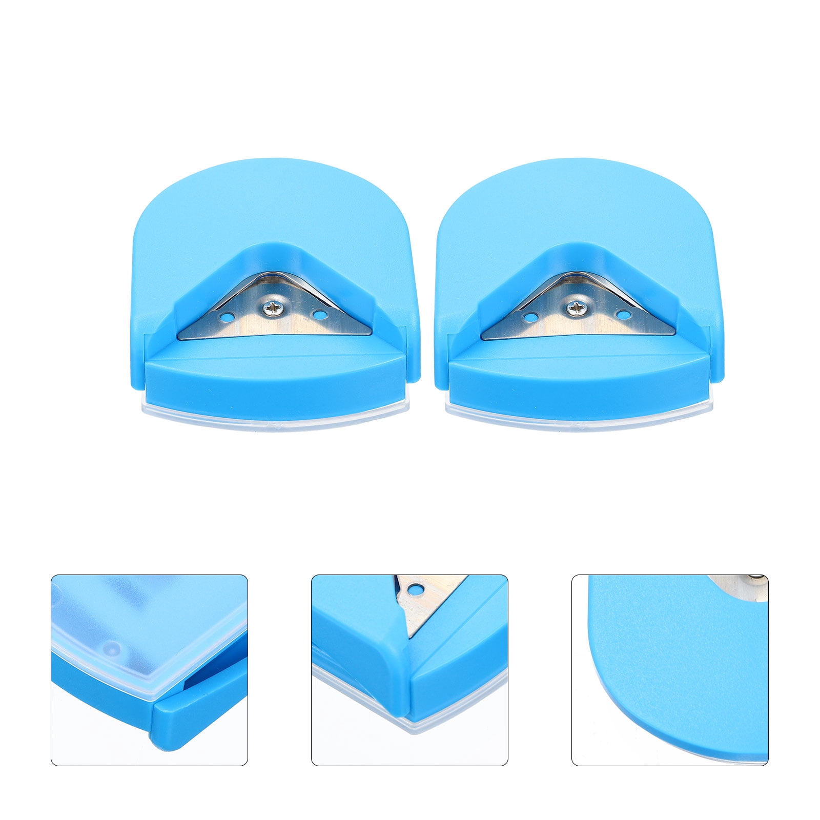 WORGEOUS 10 Pcs Punch Corner Rounder Picture Corner Cutter Convenient Corner Trimmer for Handicrafts