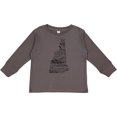 thumbnail image 3 of Inktastic New Hampshire State Word Salad Boys or Girls Long Sleeve Toddler T-Shirt, 3 of 5