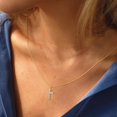 thumbnail image 5 of Layered Cross Necklace for Women, 14K Gold Plated/Sterling Silver Plated Choker Necklaces for Women Stack Simple Cross Pendant Necklaces Jewelry for Women Girls Trendy, 5 of 5