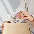 thumbnail image 6 of Travel Jewelry Box Hummingbirds Flowers PU Leather Jewelry case Small Portable Jewelry Organizer Box for Rings Earrings Necklaces Bracelets(White) Women Gifts, 6 of 7