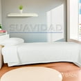 thumbnail image 3 of Juego de Edredón y Sábanas Individual Gaon Set de 6 Piezas para Cama Elegante Ultrasuave Con 2 Fundas de Almohada Blanco, 3 of 5