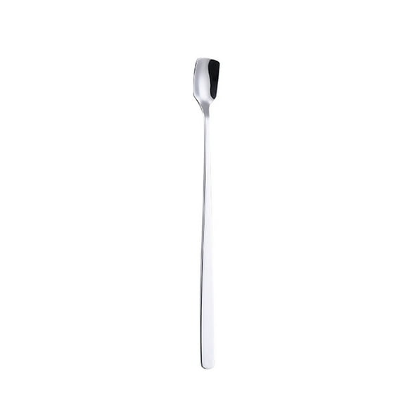 EGNMCR Measuring Spoons Serving Spoons Stainless Steel Stir Spoons Coffee Tea Spoon Flatware Drinking Tools Coffee Spoon