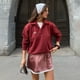 thumbnail image 3 of Lace Solid Color Skirt Sexy Slim High Waist Satin Skirt Summer New Arrival, 3 of 4
