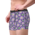 thumbnail image 3 of Wukai Daisies Flowers Print Men’s Underwear Breathable Boxer Briefs,&nbsp;Moisture Wicking & Breathable-Large, 3 of 7