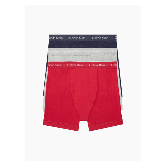 Calvin Klein Men's NU2666918 Cotton Stretch 3-Pack Boxer Brief Size M