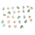 thumbnail image 4 of WEUVEB Leaves String Decor Ornaments Dinosaur Paper Garland Banner 1 Set Multi, 4 of 8