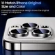 thumbnail image 4 of Protector De Camara Pamolo Para iPhone 15 Pro/max Blanco, 4 of 8