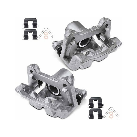 Rear Brake Caliper Set 2 - Compatible with 2016 - 2021 Hyundai Tucson 2017 2018 2019 2020