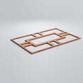 thumbnail image 4 of Ekena Millwork 10 1/4"W x 15 3/8"H x 1/4"T Medium Hastings Decorative Fretwork Wood Wall Panels, Alder, 4 of 18