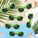 thumbnail image 4 of Paquete de 12 Anteojos de Sol Retro Verde Neón para Fiesta - Adultos, 4 of 7