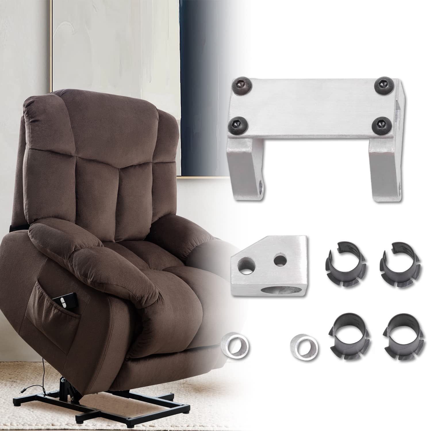 NIXFACE Metal Drive Toggle and Clevis Mount Recliner Parts Fits for La