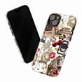 thumbnail image 3 of Glamorous Y2K Collage Phone Case, Leopard Print Disco Ball Lips Stars Art Cover for iPhone 17 16 15 14 13 12 11 Pro Plus Mini, 3 of 6