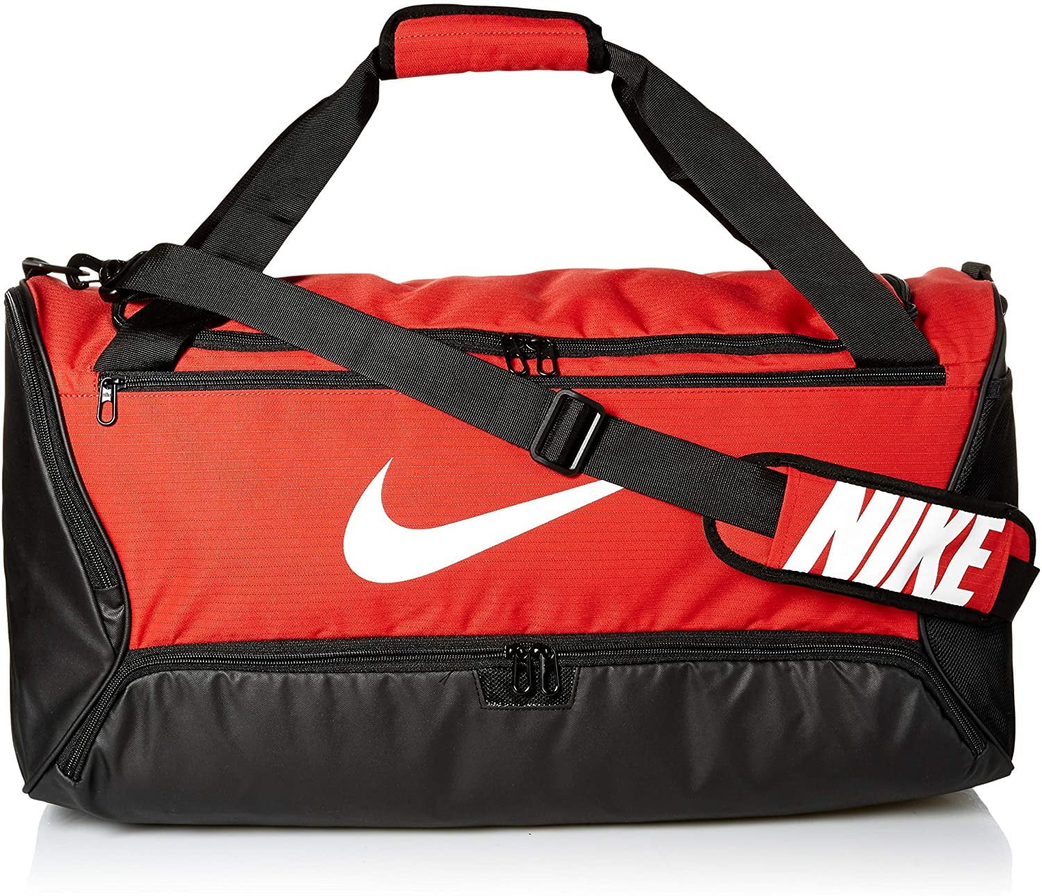 Misbruik Ervaren persoon anker Nike Brasilia Training Medium Duffle Bag, BA5955 Black/White - Walmart.com