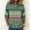 Army Green, variant on Gamivast Quarter Zip Pullover for Women Colorblock Striped Long Sleeve Sweatshirt Soft Lightweight 1/4 Zip Tops Casual Fall Winter Basic Shirts for Lounge Wear White S