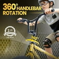 thumbnail image 2 of Akaber 24 Inch Bike, BMX Bikes for 6-14, Bike with 4 Pegs, High-Carbon Steel BMX Frame, 360° Handlebar Rotation, 2 of 7