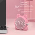 thumbnail image 4 of Reloj con altavoz Bluetooth, altavoz con espejo, minitarjeta de regalo, despertador, tarjeta y altavoz, 4 of 5