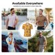 thumbnail image 5 of Balery Daisy maple fall Camisa Polo de Hombre con Estampado, de Manga Corta y Tejido Medio, Camisa Tipo Golf Polo-4X-Large, 5 of 6
